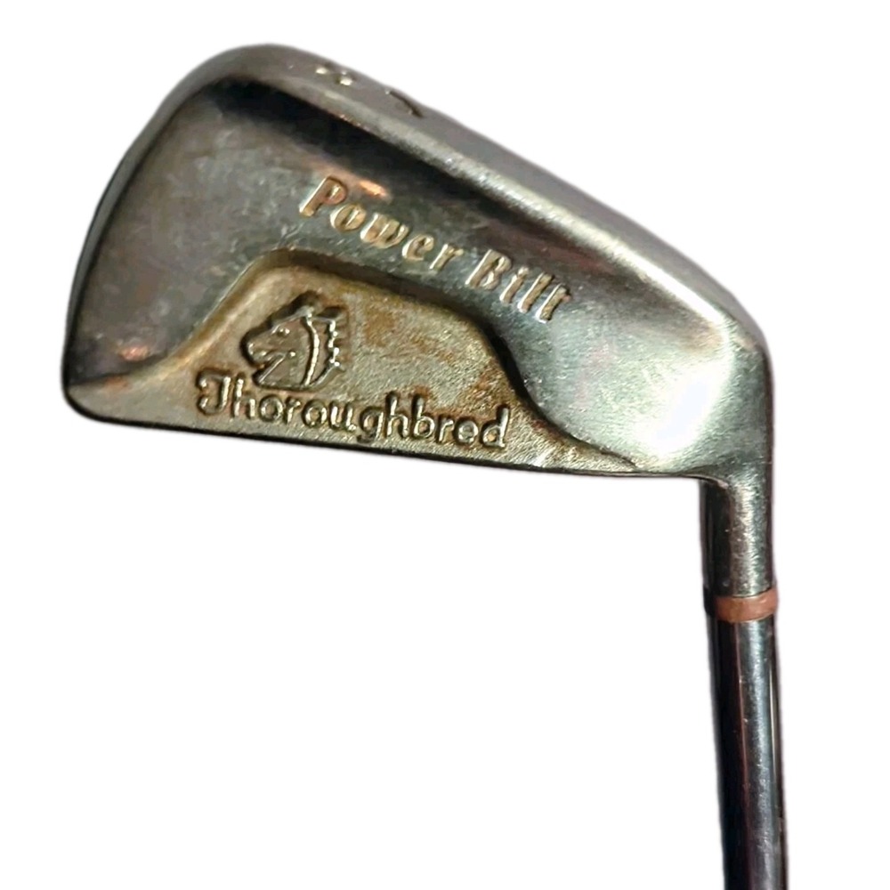 PowerBilt Thoroughbred 4 Iron RH Steel Shaft 40" Golf Pride‎ V-2000 Grip
